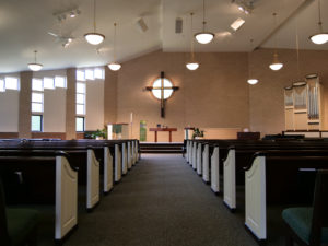 View from sanctuary rear