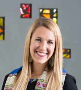 Rev. Rebekah Anderson in Chapel