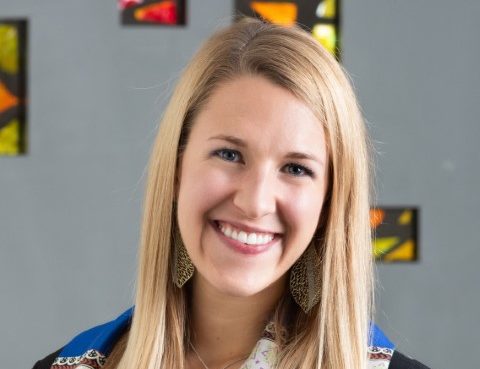 Rev. Rebekah Anderson in Chapel